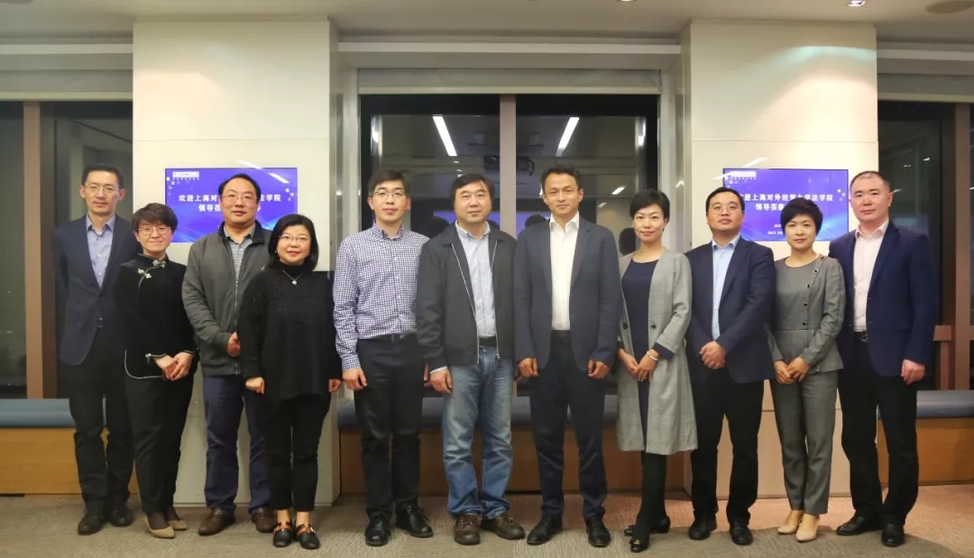 上海对外经贸大学法学院院长一行来我所参观访问